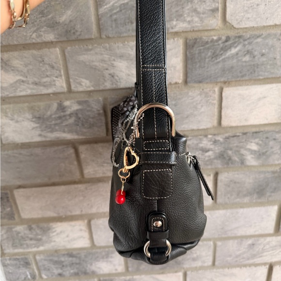 Coach East West Leather Duffel Shoulder Bag Vintage Y2K 🖤🍒 - Picture 5 of 10